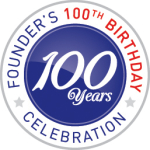 100 Year Founder's Logo