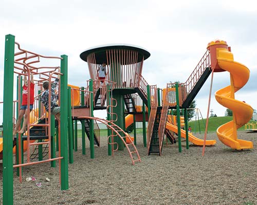 photo of kids on playground