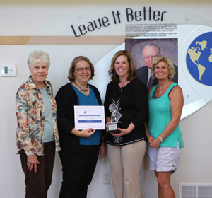 leave it better award - 2014