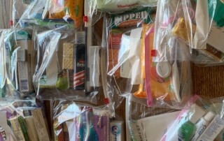 The first batch of Outreach Care bags has been assembled and are ready to go to...