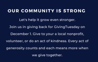 Grinnell let's continue to make our community stronger by a generous gift to one...