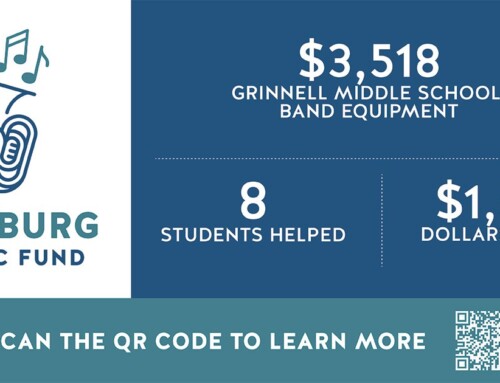 Vosburg Music Fund Helping Grinnell Middle School Band Students