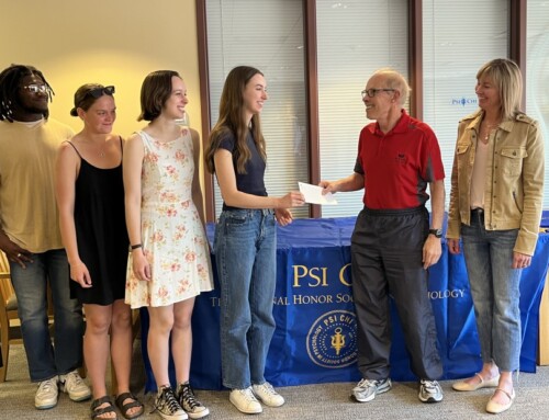 Psi Chi Chapter Donates $500 to Grinnell Area Mental Health Consortium – JPK Fund