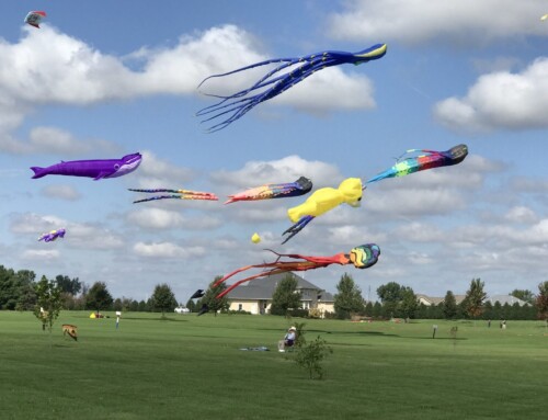 KITES OVER GRINNELL ON SATURDAY, SEPT. 28 at Ahrens Park