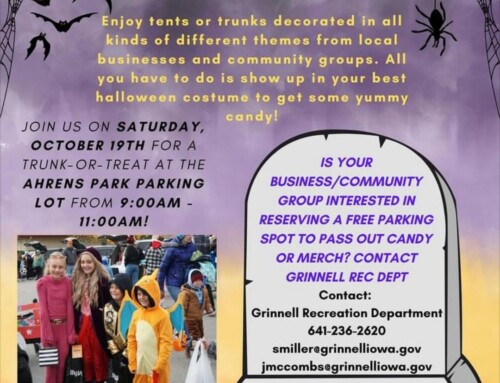 Trunk or Treat at Ahrens Park on October 19th