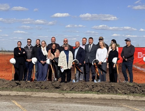 Groundbreaking for Grinnell’s new Elementary School at Ahrens Park