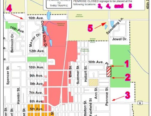 ROAD CLOSURE PSA – Beginning Tuesday, May 19